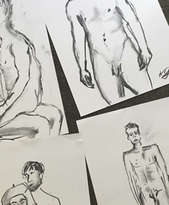 Naked Drawing Event